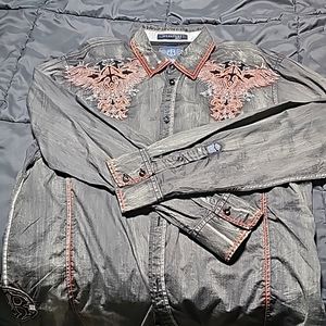 Mens Roar Long Sleeve Shirt XL